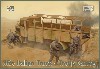 3Ro ITALIAN TRUCK - TROOP CARRIER WITH CARGO FRAME.