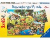 ANIMALES DE LA GRANJA, CONTIENE 3 - PUZZLE - ROMPECABEZAS