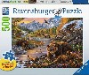 FAUNA DE NORTEAMERICA - PUZZLE - 500 PIEZAS ROMPECABEZAS