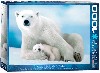 OSA POLAR Y OSESNO - PUZZLE - 1000 PIEZAS ROMPECABEZAS