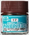 H-17  COCOA BROWN - AQUEOUS HOBBY COLOR - NUEVA FORMULA. ALTA CONCENTRACION - 