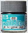 H-22  GRAY - GRIS - AQUEOUS HOBBY COLOR - NUEVA FORMULA. ALTA CONCENTRACION - 