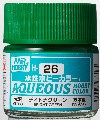 H-26  BRIGHT GREEN - VERDE BRILLANTE - AQUEOUS HOBBY COLOR - NUEVA FORMULA. ALTA CONCENTRACION - 