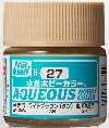 H-27  LIGHT BROWN - CAFE CLARO (TAN)- AQUEOUS HOBBY COLOR - NUEVA FORMULA. ALTA CONCENTRACION - 