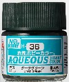 H-36  DARK GREEN - VERDE OBSCURO  - AQUEOUS HOBBY COLOR - NUEVA FORMULA. ALTA CONCENTRACION - 