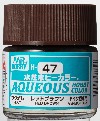 H-47  WOOD BROWN -  CAFE MADERA . AQUEOUS HOBBY COLOR - NUEVA FORMULA. ALTA CONCENTRACION - 