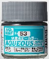 H-53  NEUTRAL GRAY - GRIS NEUTRO -   AQUEOUS HOBBY COLOR - NUEVA FORMULA. ALTA CONCENTRACION . USAF & ARMY AICRAFT WWII