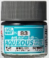 H-83  DARK GRAY (2)-  GRIS OBSCURO - AQUEOUS HOBBY COLOR - NUEVA FORMULA. ALTA CONCENTRACION. JAPAN  WAR SHIPS WWII 