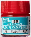 H-86  RED MADDER (ITALIAN RED)-  ROJO ITALIANO - AQUEOUS HOBBY COLOR - NUEVA FORMULA. ALTA CONCENTRACION.  AUTOS