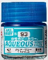 H-93  CLEAR BLUE -  AZUL TRANSLUCIDO - AQUEOUS HOBBY COLOR - NUEVA FORMULA. ALTA CONCENTRACION. 